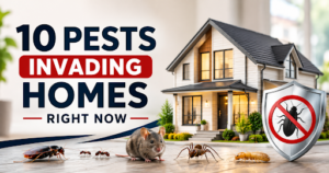 10 Pests Invading Homes Right Now